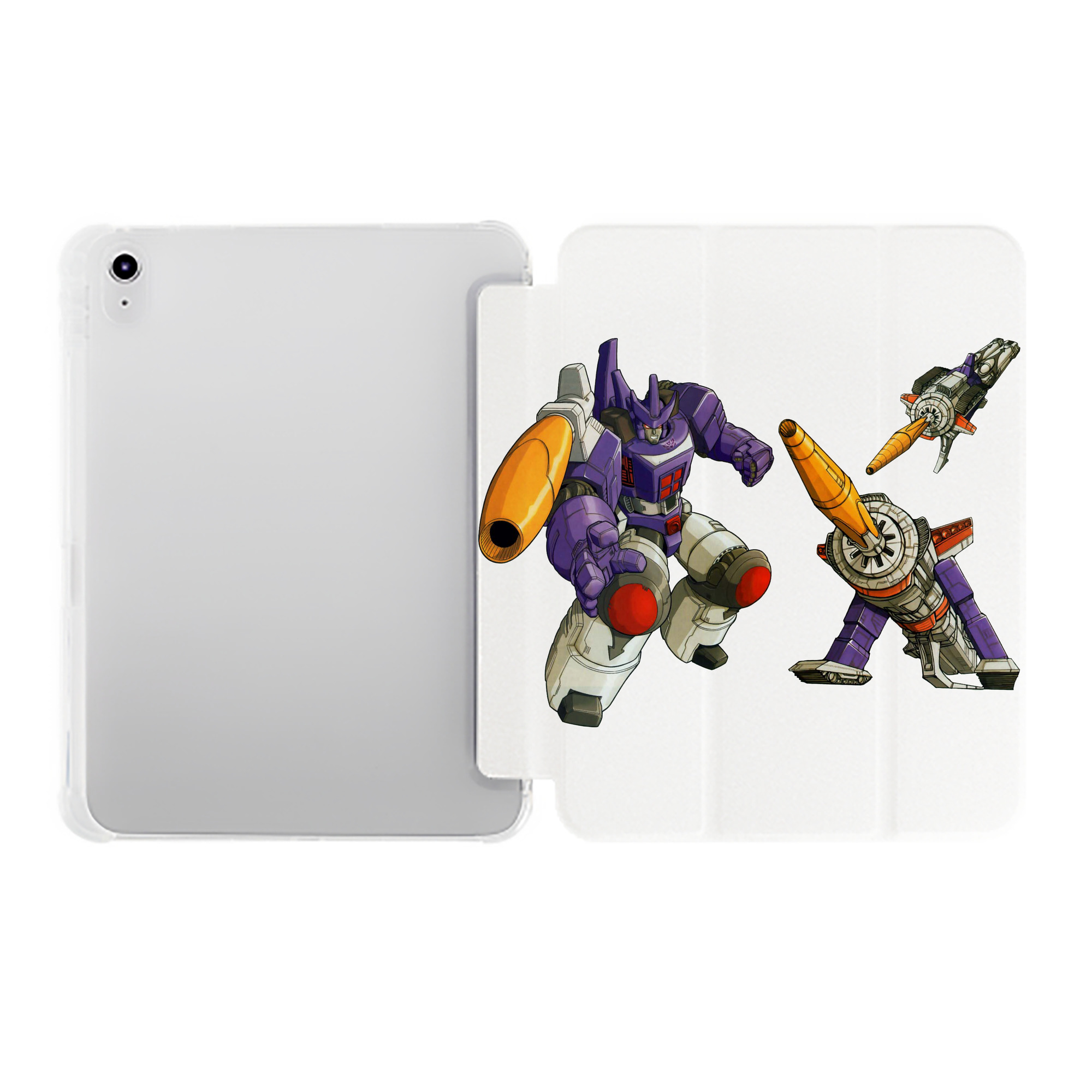（画像用）  IPad ケース ペン収納付き 三つ折りスタンド PUレザー×シリコン 対応機種9.5/10.5/10.9インチ